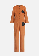 Girls ジャンプスーツ キャメル オーワユリカ Owa Yurika Birken