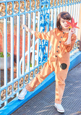 Girls ジャンプスーツ キャメル オーワユリカ Owa Yurika Birken