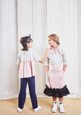 Girls ピンク Tシャツ オーワユリカ Owa Yurika Olive