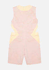 Girls Summer Pink Sleeveless Jumpsuit Japanese Children Clothing Owa Yurika