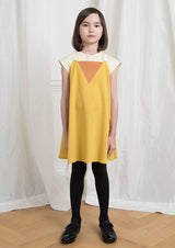 Girls イエロー ワンピース オーワユリカ Owa Yurika Tilly